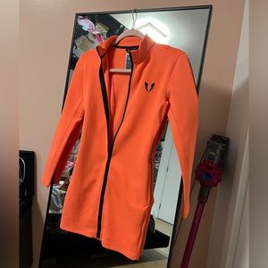Neon Orange Sport Dress